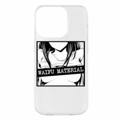 Чохол для iPhone 14 Pro Waifu Material - PrintSalon