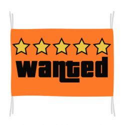 Прапор Wanted GTA