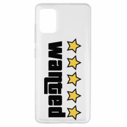Чехол для Samsung A51 Wanted GTA - PrintSalon