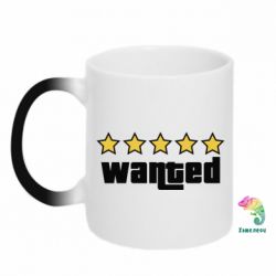 Чашка-хамелеон Wanted GTA