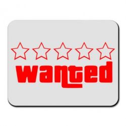 Коврик для мыши Wanted - PrintSalon