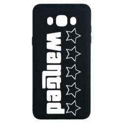 Чехол для Samsung J7 2016 Wanted - PrintSalon