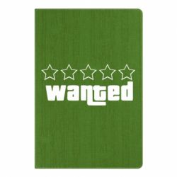Блокнот с принто Wanted - PrintSalon