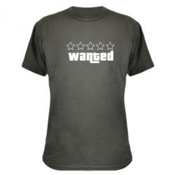 Камуфляжная футболка Wanted - PrintSalon
