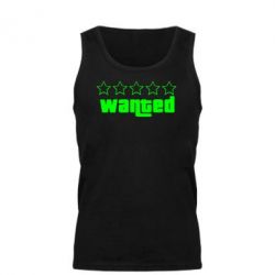 Мужская майка Wanted - PrintSalon