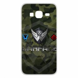 Чехол для Samsung J3 2016 Warface camouflage - PrintSalon