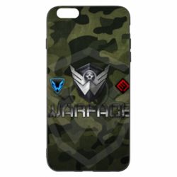 Чехол для iPhone 6 Plus/6S Plus Warface camouflage - PrintSalon