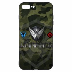 Чехол для iPhone 7 Plus Warface camouflage - PrintSalon