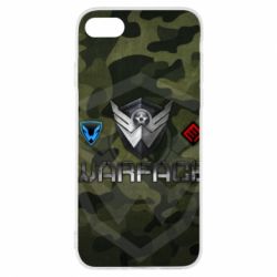 Чехол для iPhone 8 Warface camouflage - PrintSalon