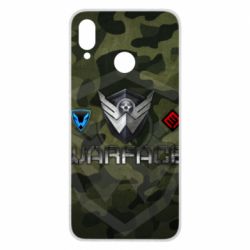 Чехол для Huawei P Smart Plus 2018 Warface camouflage - PrintSalon