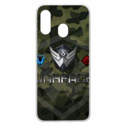 Чехол для Samsung A40 Warface camouflage - PrintSalon