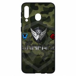 Чехол для Samsung M30 Warface camouflage - PrintSalon