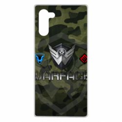Чехол для Samsung Note 10 Warface camouflage - PrintSalon