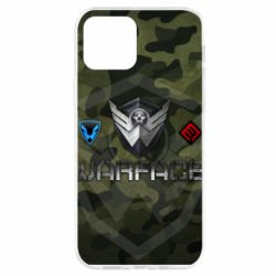 Чехол для iPhone 12 Warface camouflage - PrintSalon