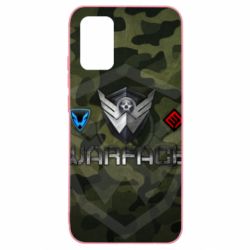 Чехол для Samsung A02s/M02s Warface camouflage - PrintSalon