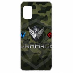 Чехол для Samsung A31 Warface camouflage - PrintSalon
