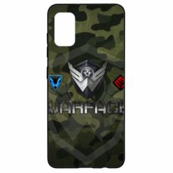 Чехол для Samsung A41 Warface camouflage - PrintSalon