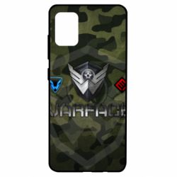 Чехол для Samsung A51 Warface camouflage - PrintSalon