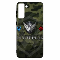 Чехол для Samsung S21+ Warface camouflage - PrintSalon
