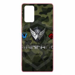 Чехол для Samsung Note 20 Warface camouflage - PrintSalon