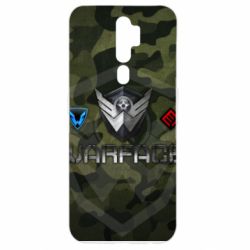 Чехол для Oppo A5/A9 2020 Warface camouflage - PrintSalon