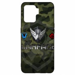 Чехол для Oppo Reno 5 Lite Warface camouflage - PrintSalon