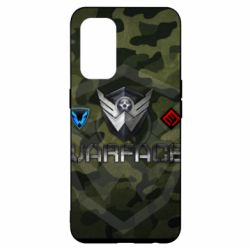Чехол для Oppo Reno 5 4G Warface camouflage - PrintSalon