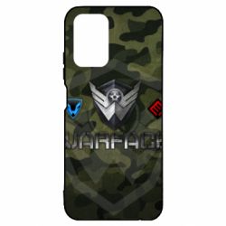 Чехол для Xiaomi Redmi Note 10 Warface camouflage - PrintSalon