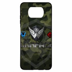Чехол для Xiaomi Poco X3 Warface camouflage - PrintSalon