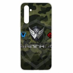 Чехол для Realme 6 Warface camouflage - PrintSalon