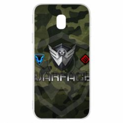 Чехол для Samsung J3 2017 Warface camouflage - PrintSalon