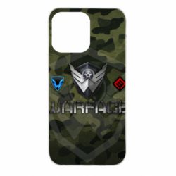 Чехол для iPhone 14 Pro Max Warface camouflage - PrintSalon