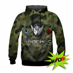 Детское 3D худи Warface camouflage - PrintSalon