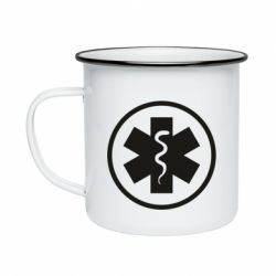 Кружка емальована Warface: medic - PrintSalon