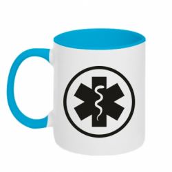 Чашка двокольорова Warface: medic - PrintSalon