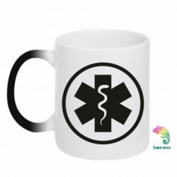 Чашка-хамелеон Warface: medic - PrintSalon