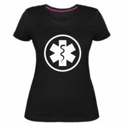 Жіноча преміум футболка Warface: medic - PrintSalon