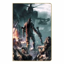 Блокнот з принтом Warface Soldiers