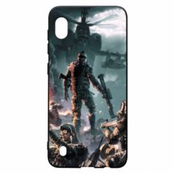 Чехол для Samsung A10 Warface Soldiers - PrintSalon