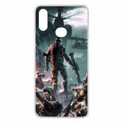 Чехол для Samsung A10s Warface Soldiers - PrintSalon