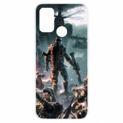 Чехол для Oppo A53/A32/A33 Warface Soldiers