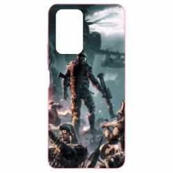 Чехол для Xiaomi Redmi Note 10 Pro Warface Soldiers - PrintSalon