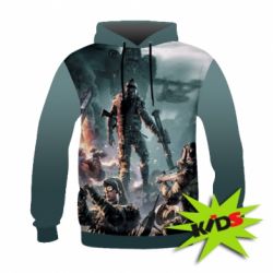 Детское 3D худи Warface Soldiers - PrintSalon