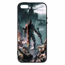 Чехол для iPhone5/5S/SE Warface Soldiers - PrintSalon