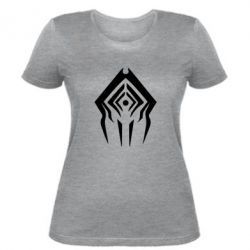 Женская футболка Warframe logo-emblem - PrintSalon