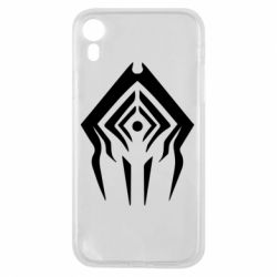 Чехол для iPhone XR Warframe logo-emblem-PrintSalon Чехол для iPhone XR Warframe logo-emblem