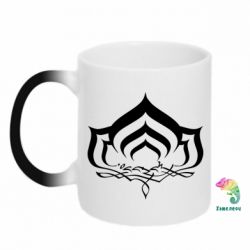 Чашка-хамелеон Warframe logo - PrintSalon