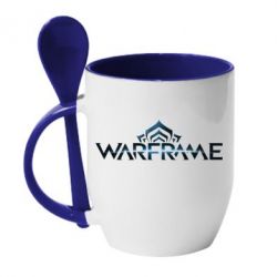 Чашка с ложкой Warframe - PrintSalon