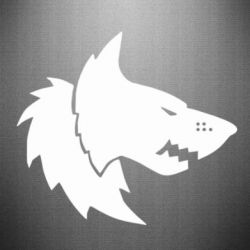 Наклейка Warhammer Space Wolf - PrintSalon