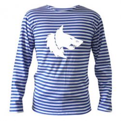 Тельняшка с длинным рукавом Warhammer Space Wolf - PrintSalon